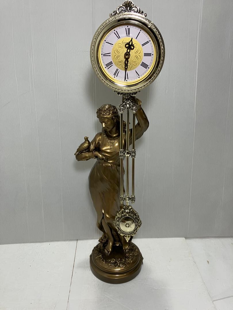 CITIZEN 時計 慈愛の女神 クォーツ 金色イブシ仕上げ　シチズン