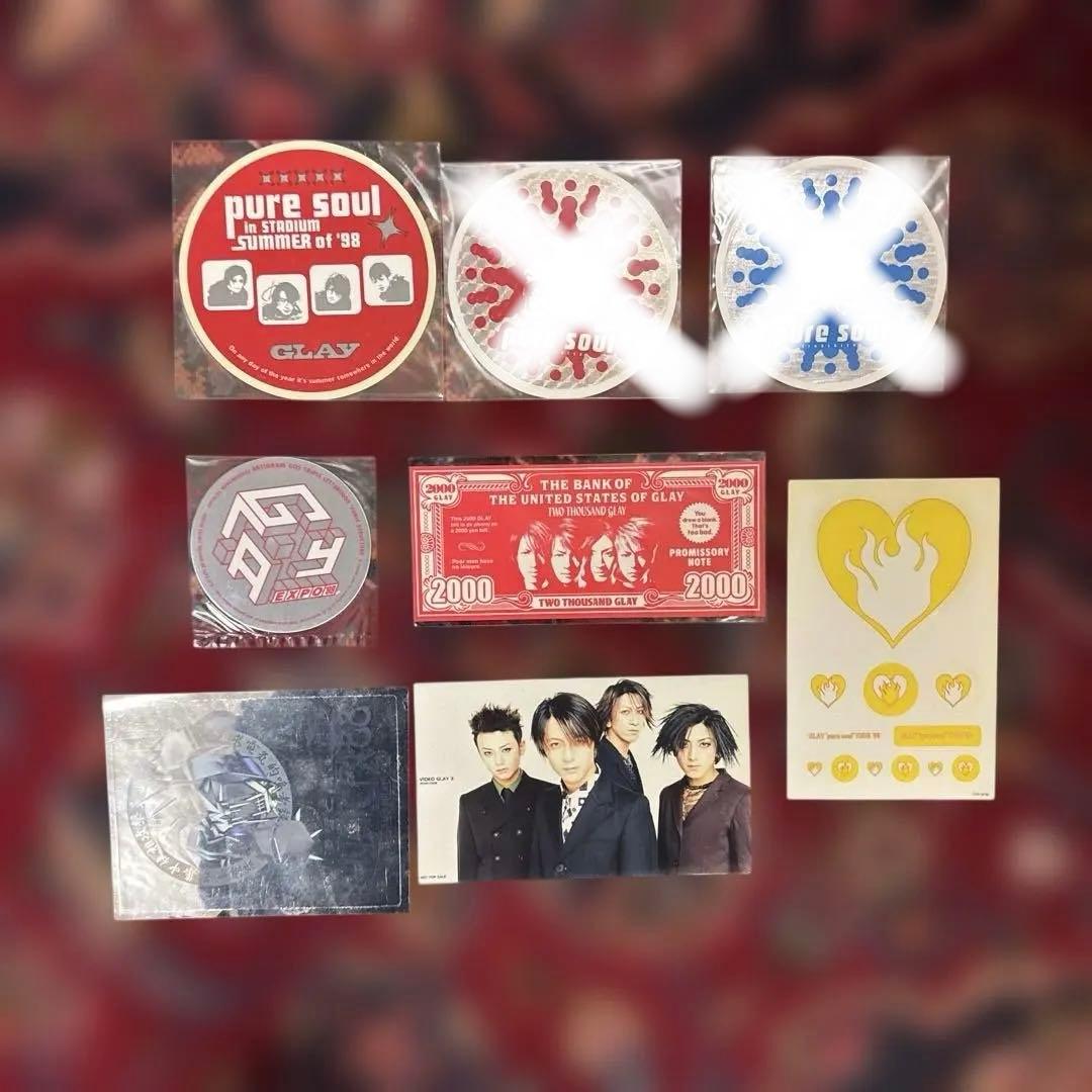GLAY ステッカーおまとめ