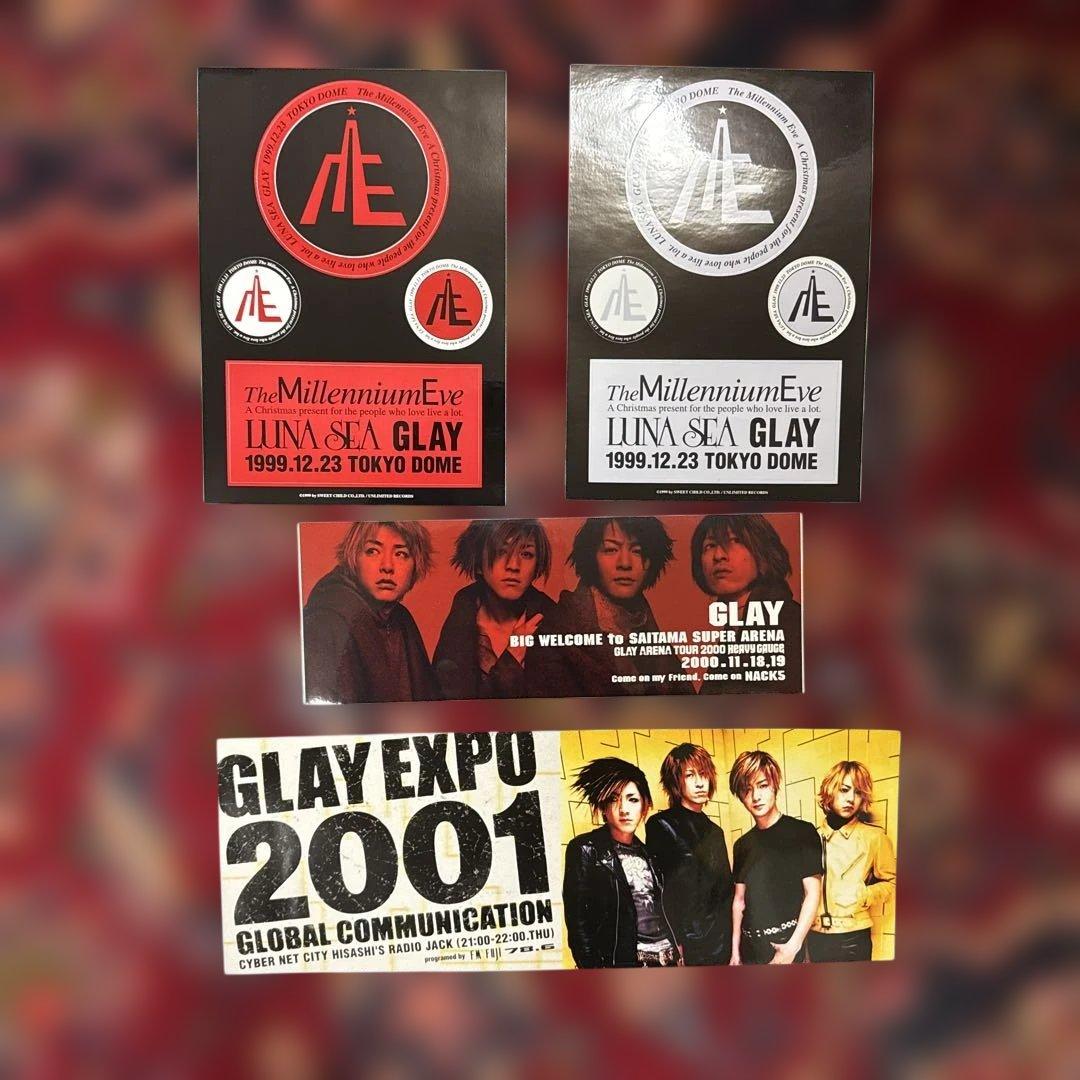 GLAY ステッカーおまとめ