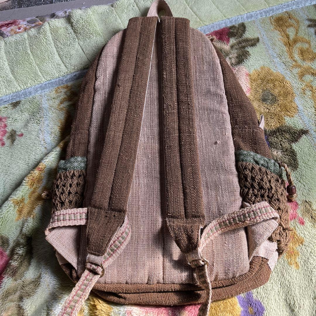 美品 HIMALAYAN MATERIAL ヘンプ素材バックパック