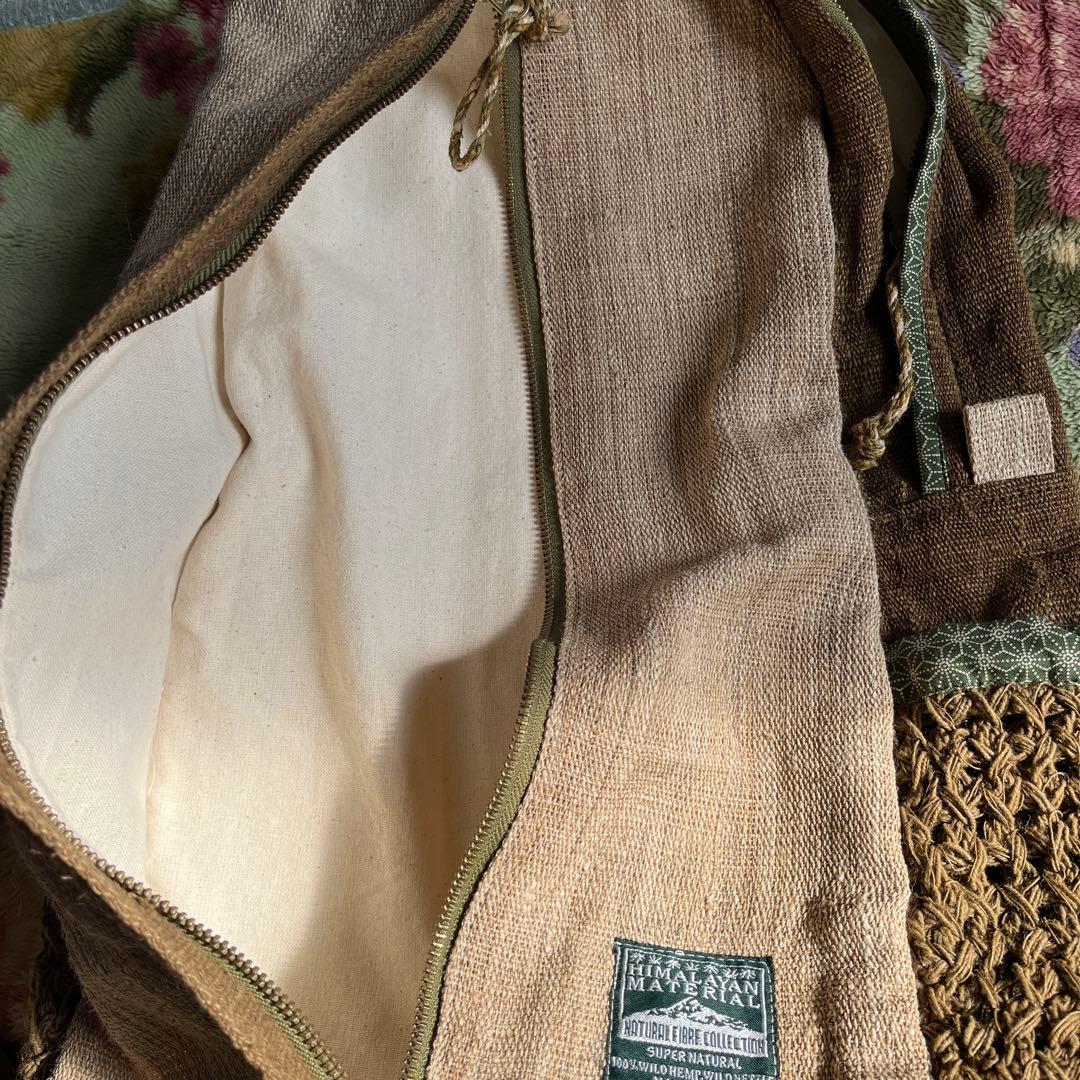 美品 HIMALAYAN MATERIAL ヘンプ素材バックパック