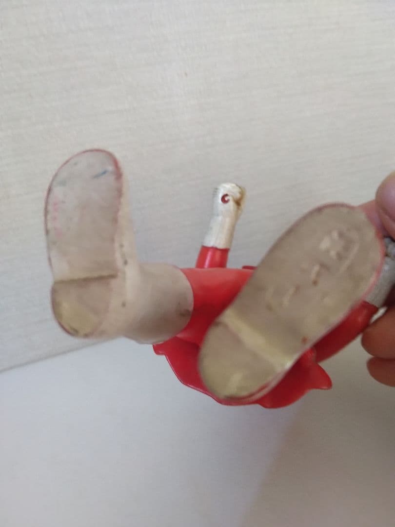 当時物　ゴレンジャー　赤　ソフビ