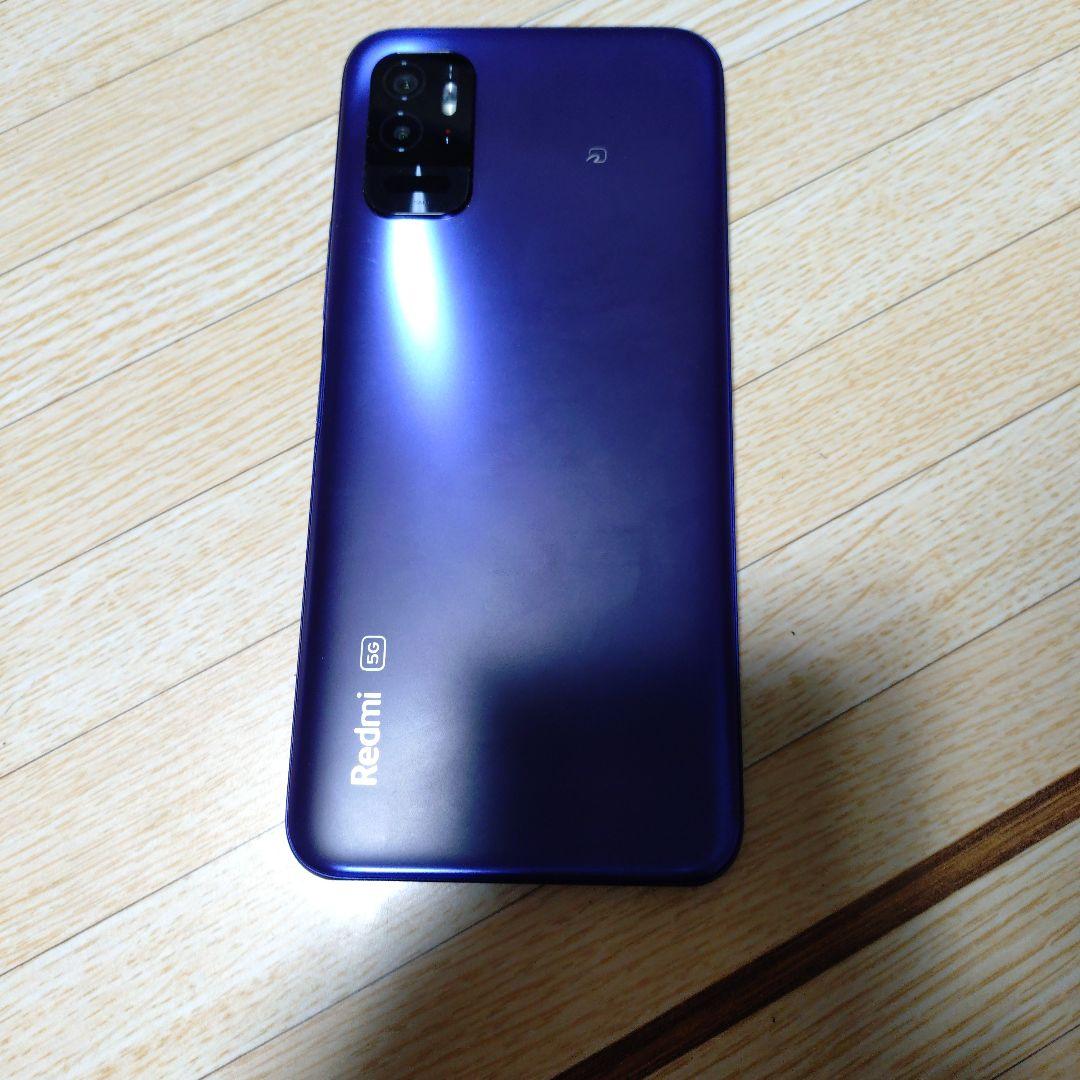 シャオミRedmi Note10T ブルー本体