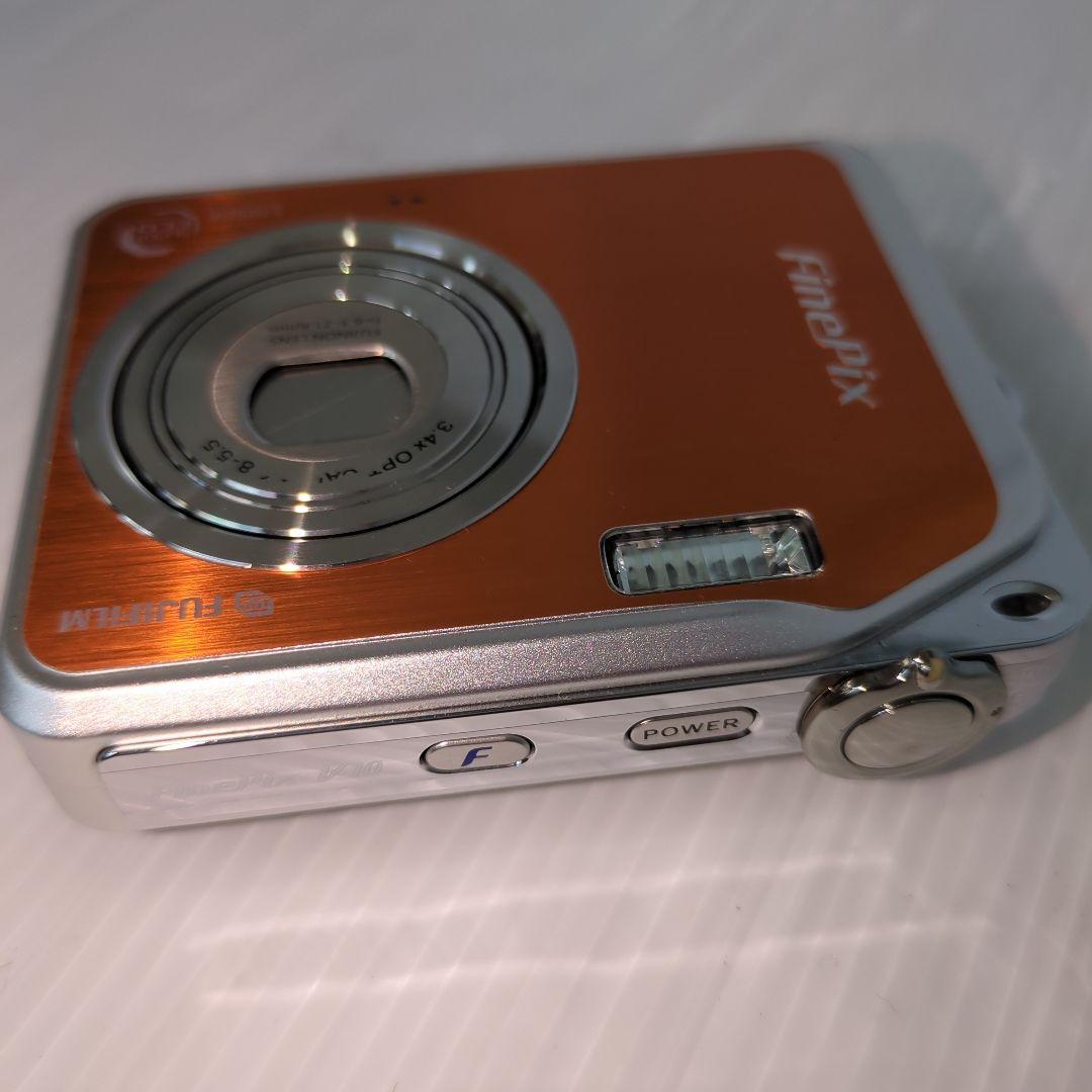 富士フイルムFUJIFILM FinePix V10 オレンジ　動作品　中古良品