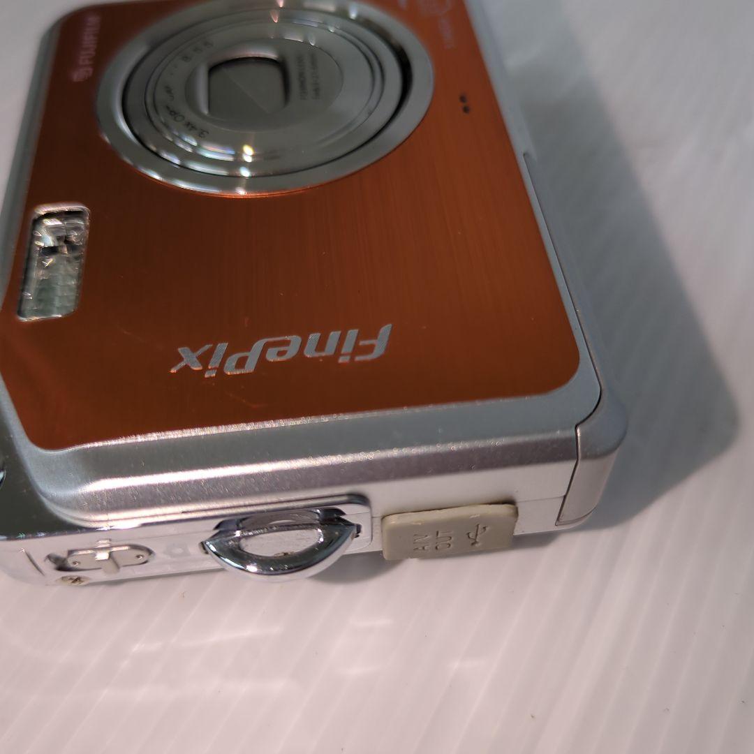 富士フイルムFUJIFILM FinePix V10 オレンジ　動作品　中古良品
