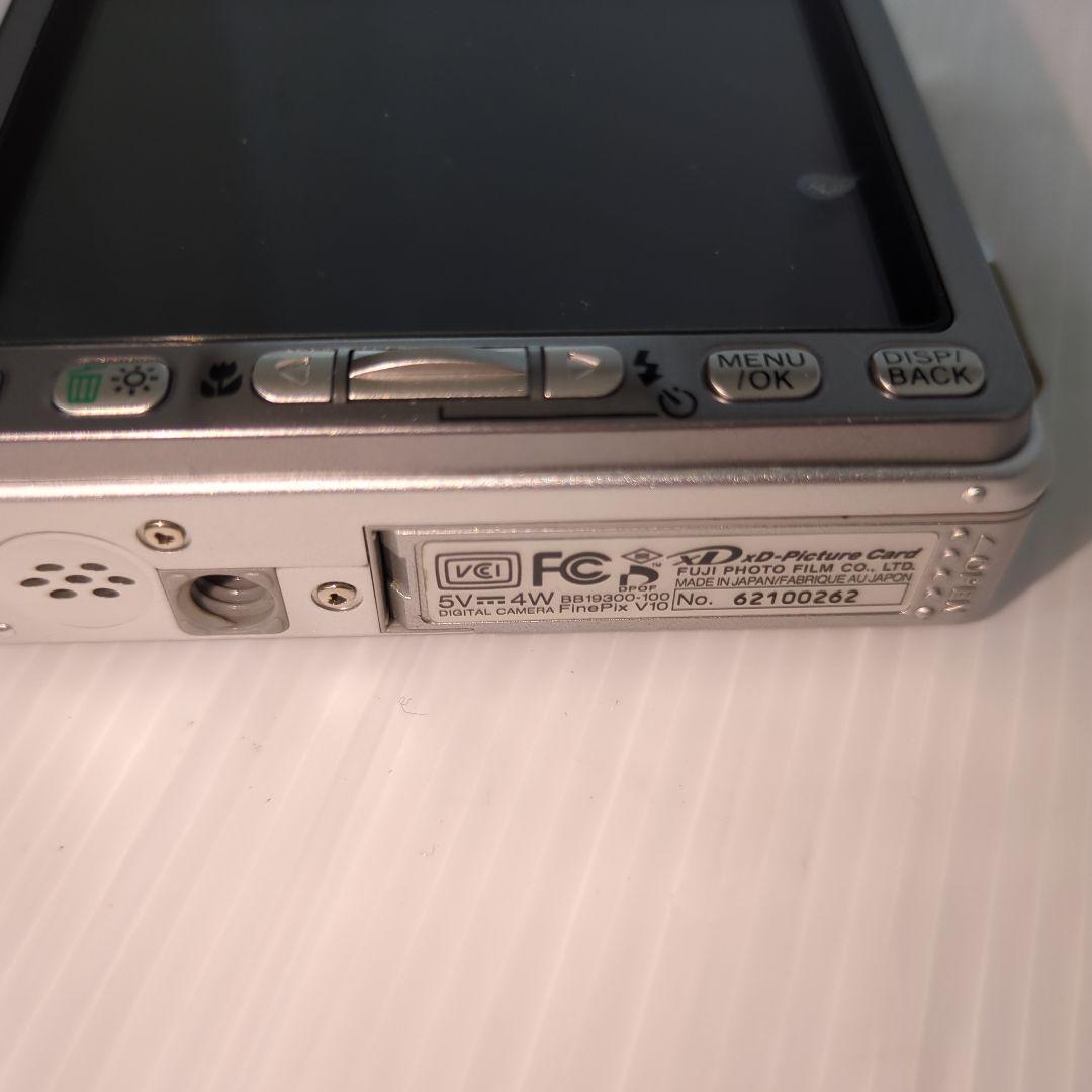 富士フイルムFUJIFILM FinePix V10 オレンジ　動作品　中古良品