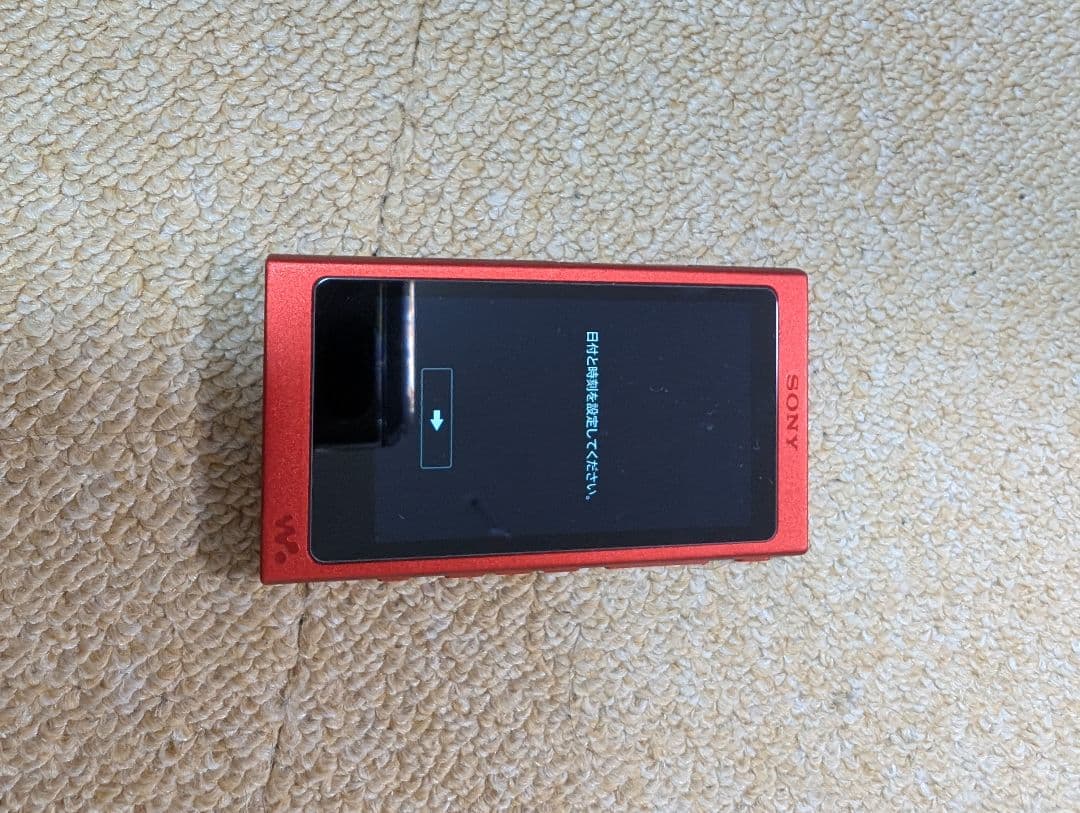 SONY ウォークマン NW-A36 レッド 純正ケーブル+64GB SD