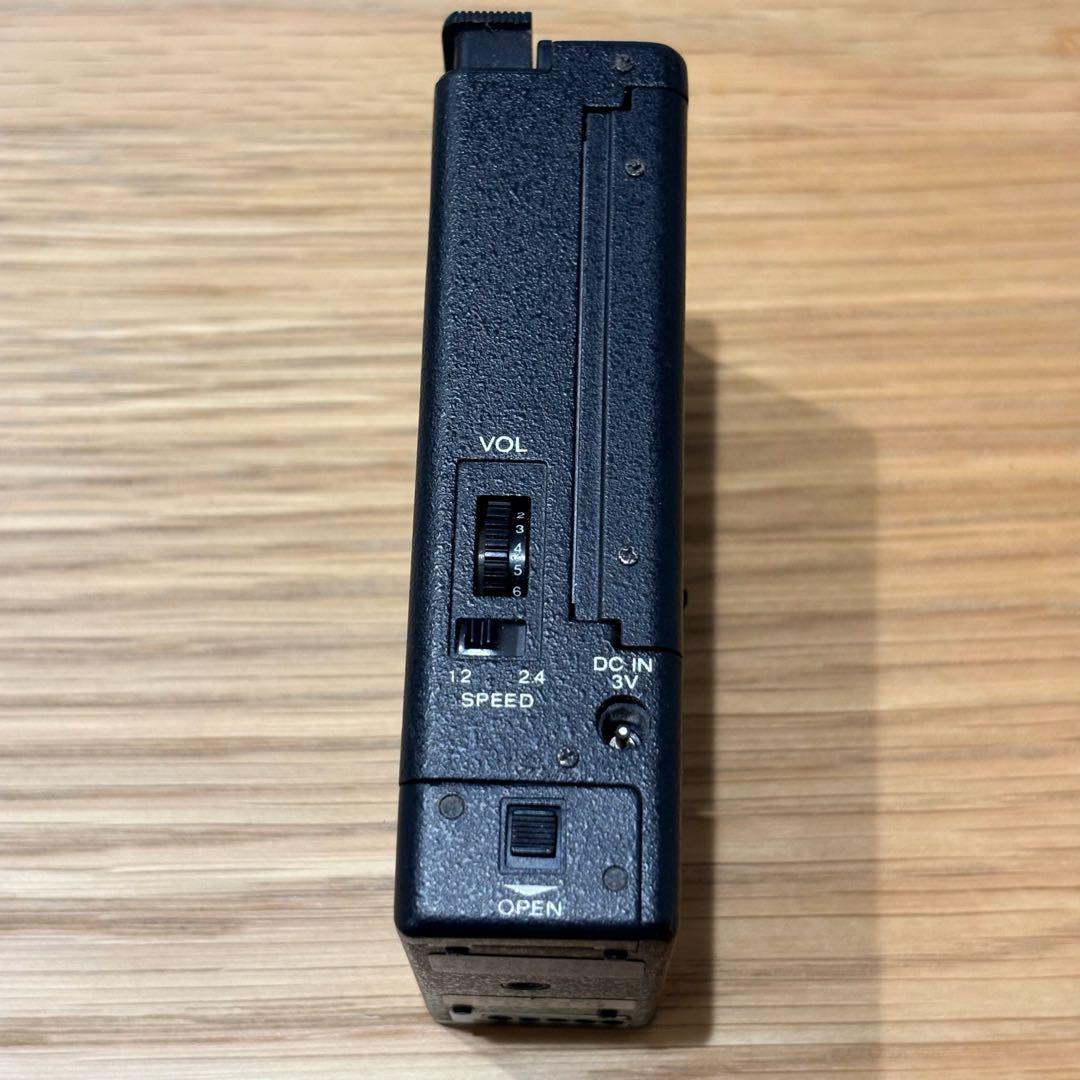 通電確認済 美品 SONY マイクロカセットテープレコーダー M-302