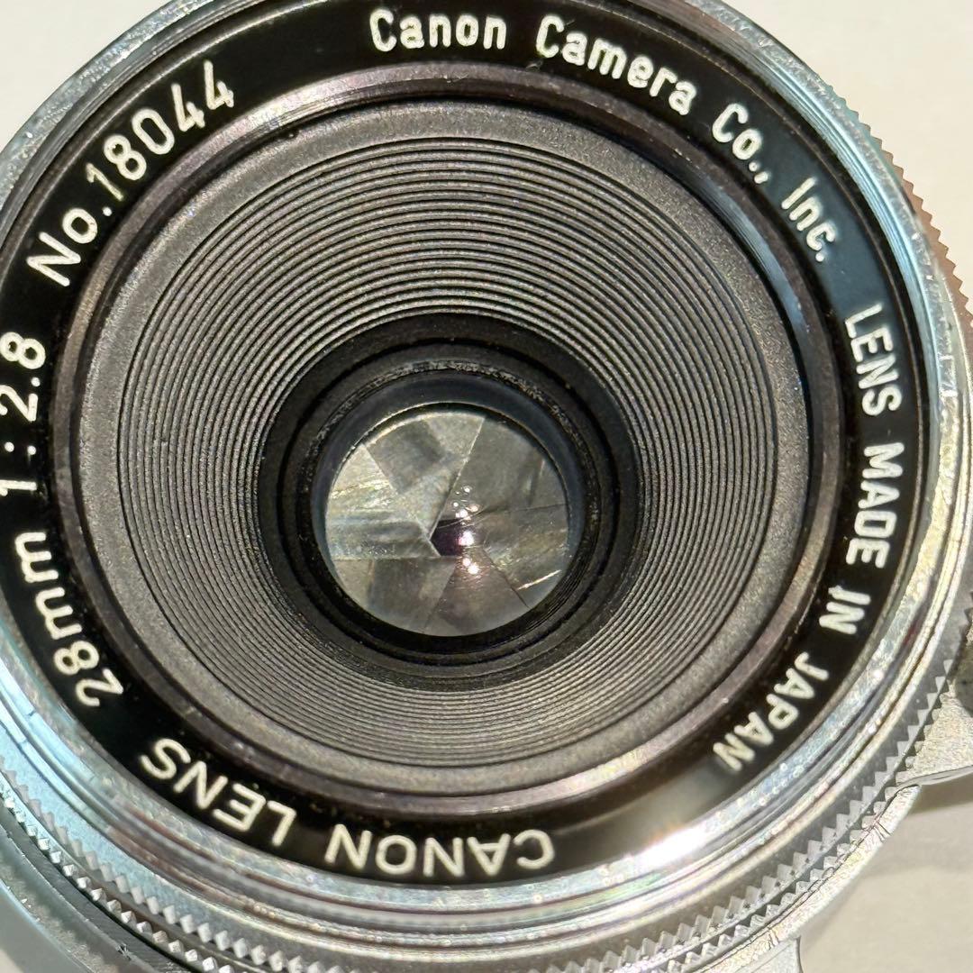 Canon 28mm F2.8 L39 オールドレンズ キヤノン製
