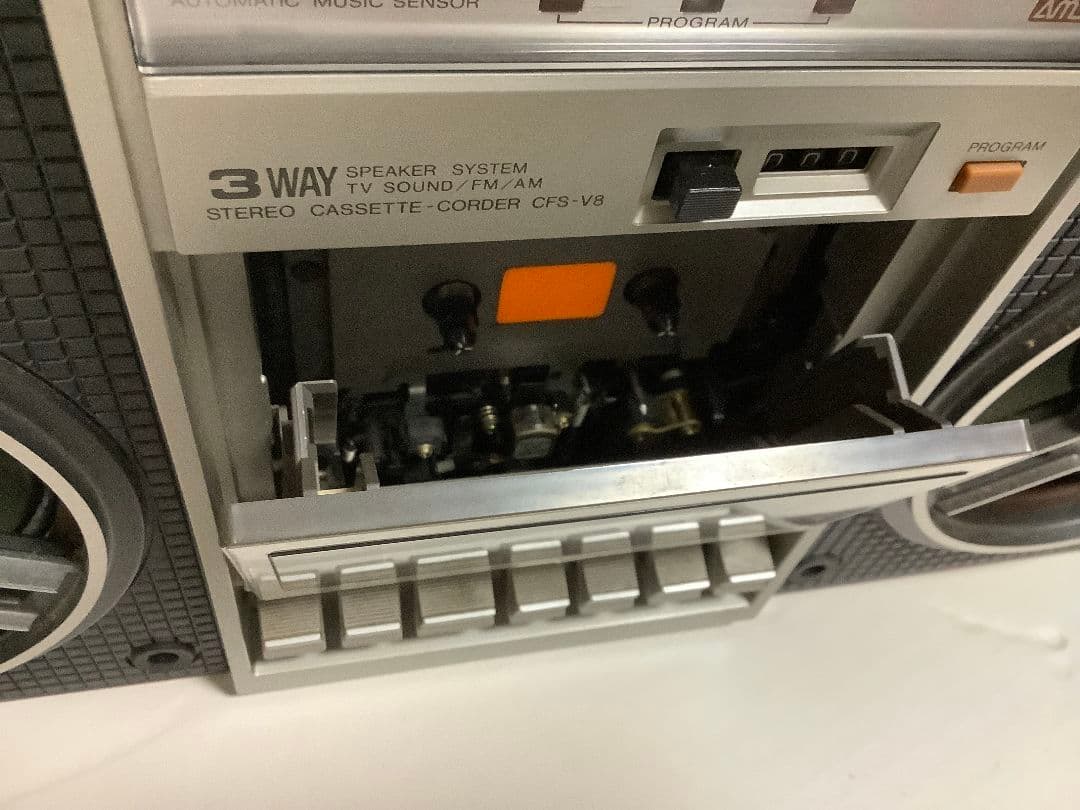 レトロ ラジカセ SONY CFS-V8