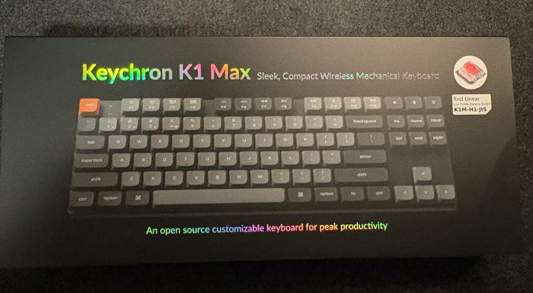 キーボード Keychron K1 Max