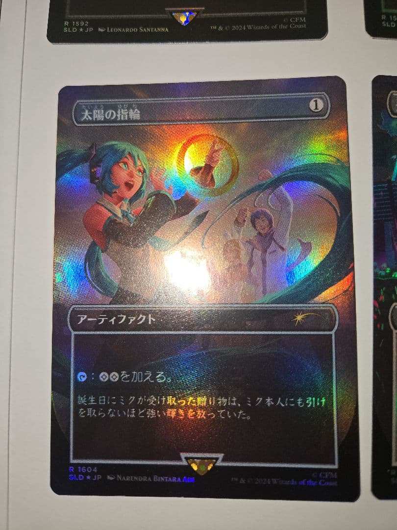 新品未使用品【14枚セット】初音ミク　日本語　FOIL　希少　プレミア　限定品