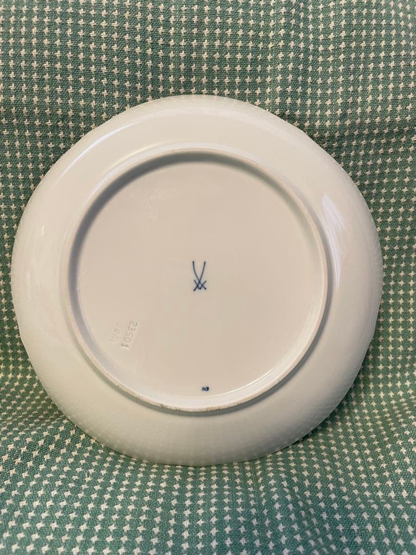 美品　マイセン　ブルーオーキッド