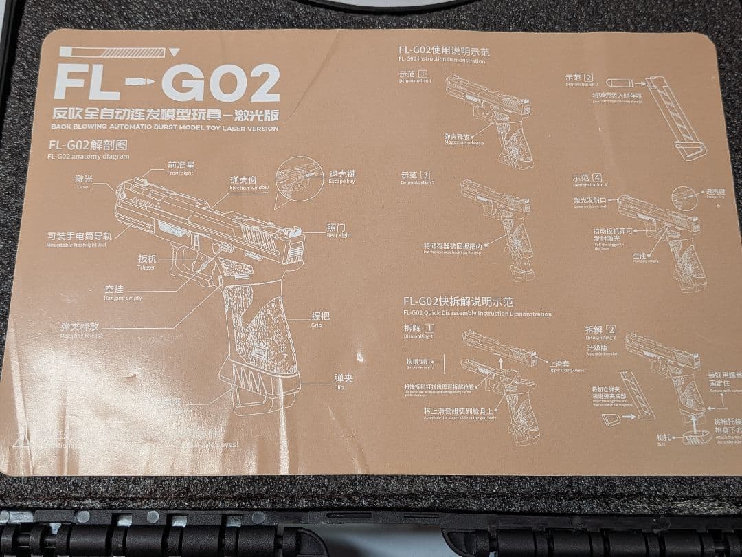 グロック タクティカル FL-G01 スプリングカート式　锋流製G01