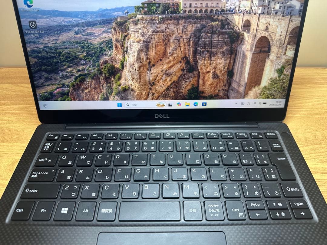 良品 Dell XPS Core i7, 画面 4K タッチパネル