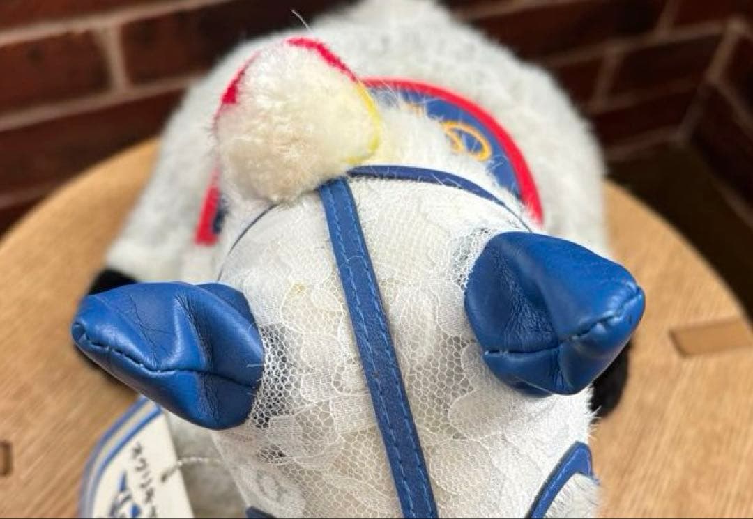 【希少】 オグリキャップ ぬいぐるみ L青レースメンコAVANTI（タグ付き）