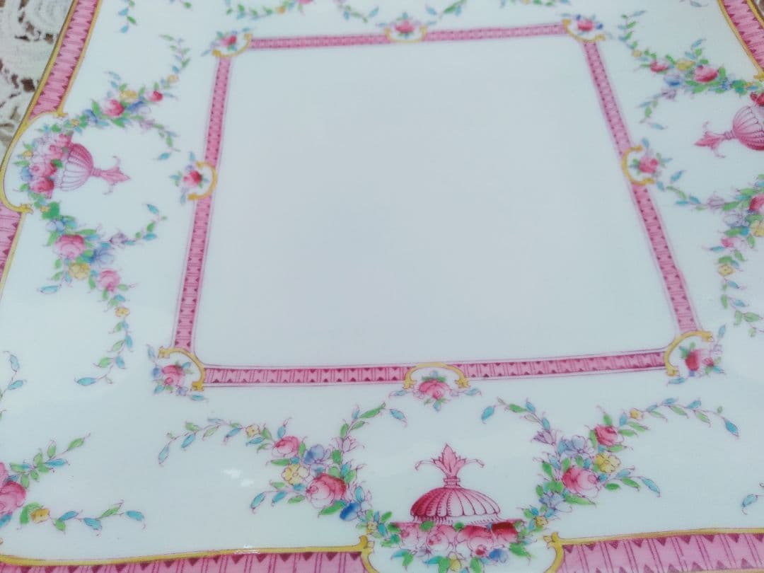 ロイヤルウースター　Rosemary Pink　ケーキプレート23㎝