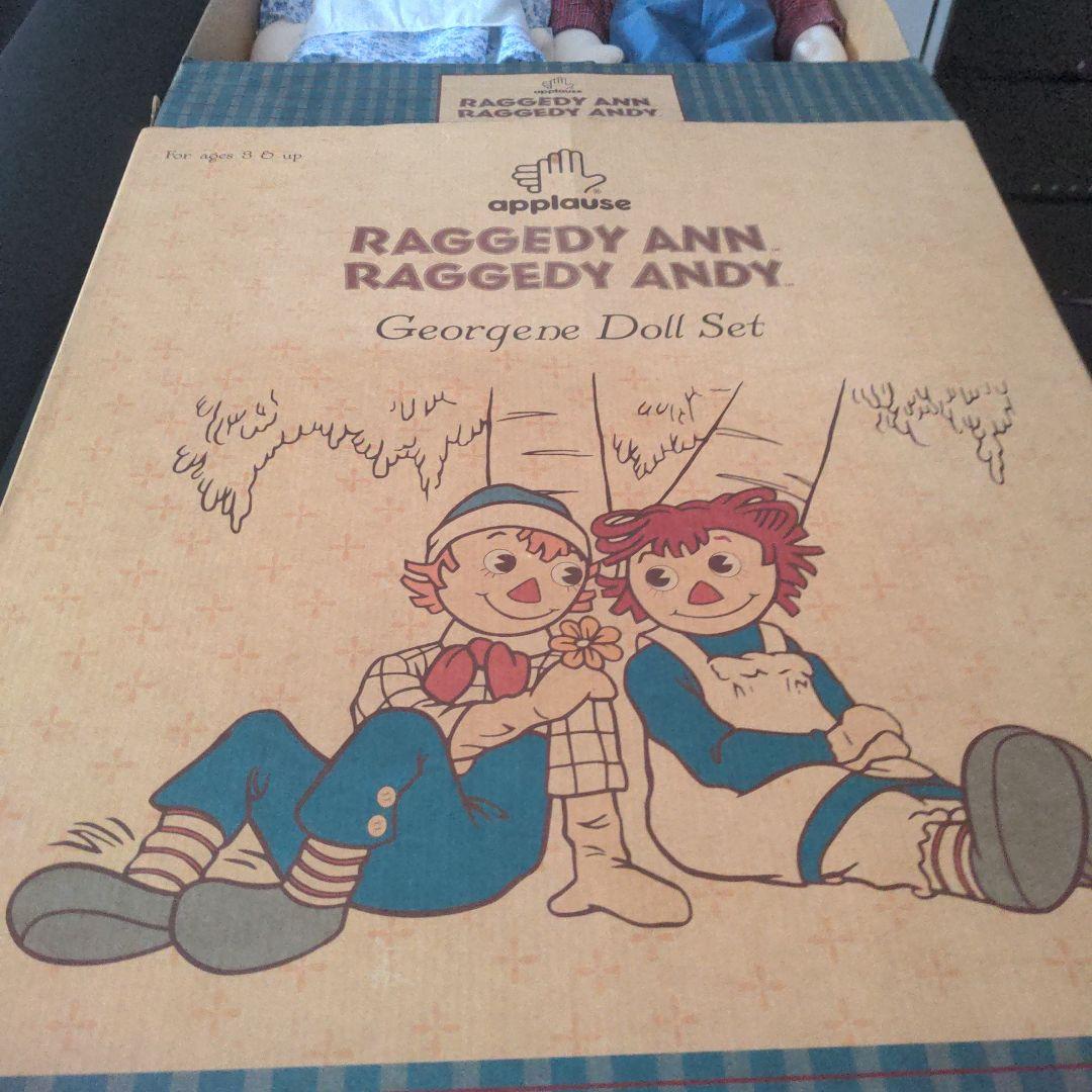 新品アプラウス ラガディ・アンとラガディ・アンディ人形セット