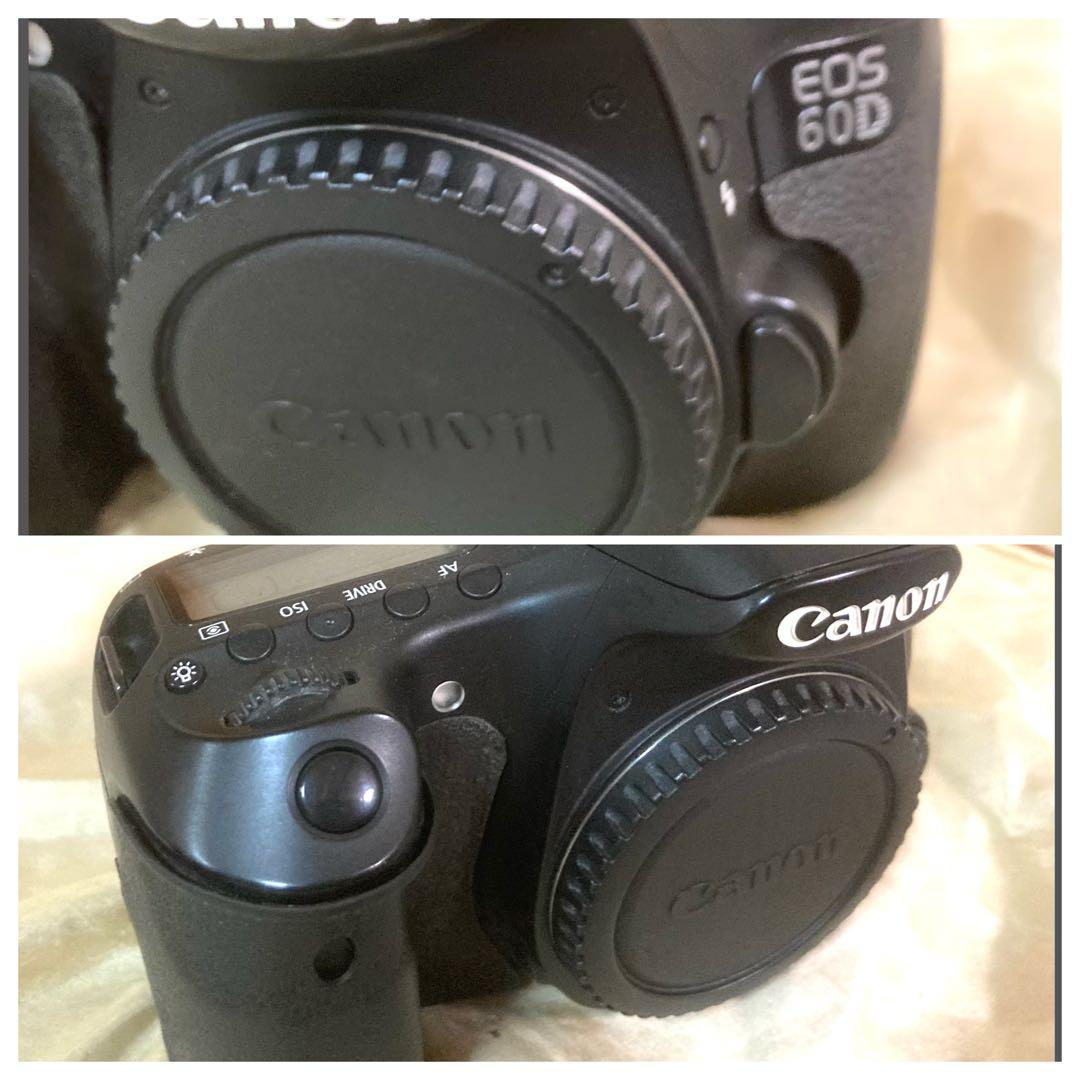 Canon EOS 60D デジタル一眼レフカメラ ボディ ストラップ付き美品