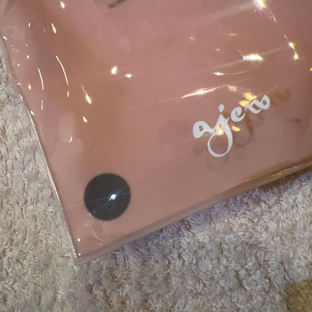 ajew ブラック iPhoneケース ストラップ付き　16pro