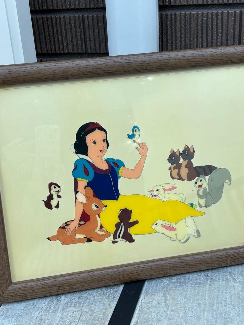 ピノキオと白雪姫 アートフレームセット