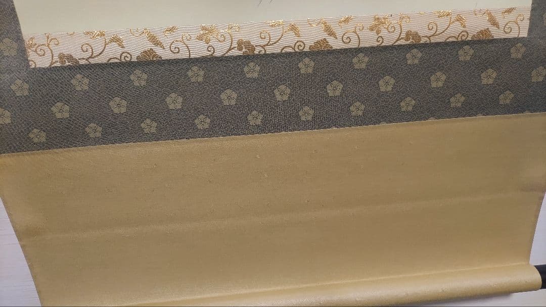 ご希望額まで値下げ@風水富嶽發祥図・十二神将守護山水図 複製手彩色の掛軸