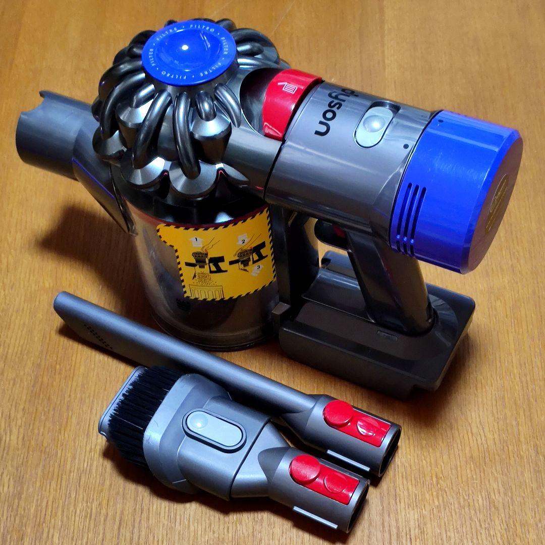 ダイソンV8 SV10掃除機＋マキタ18vアダプターセット 分解清掃済み 動作品