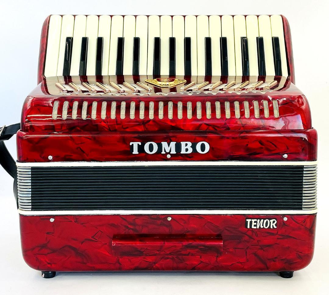 【職人検品・動作品】TOMBO アコーディオン T-322 　R8SD345