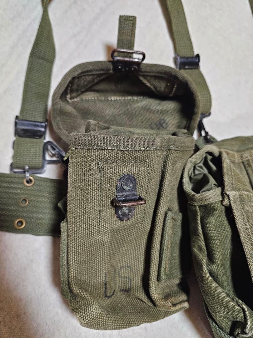 【実物】ベトナム戦争 m1956装備セット