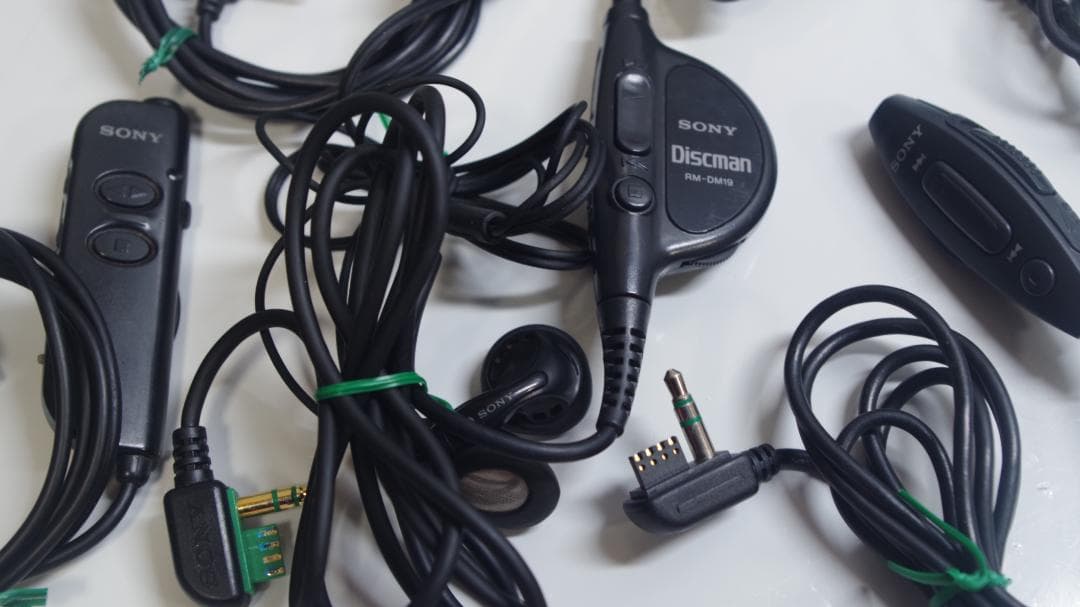 T0794 SONY Discman リモコン ウォークマン (5セット)