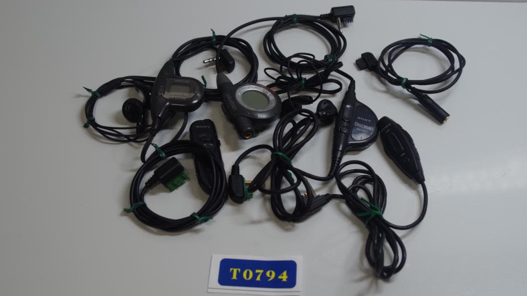 T0794 SONY Discman リモコン ウォークマン (5セット)