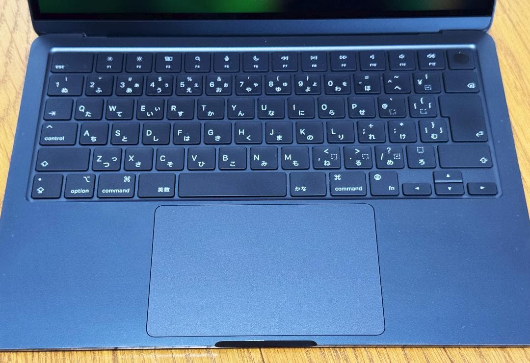 【美品】MacBook Air M2 ミッドナイト 8GB 512GB