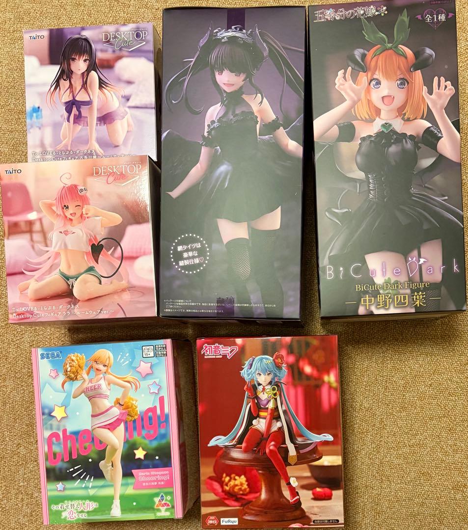 【新品未開封】美少女　フィギュア　初音ミク　海夢 To loveる　等6点セット