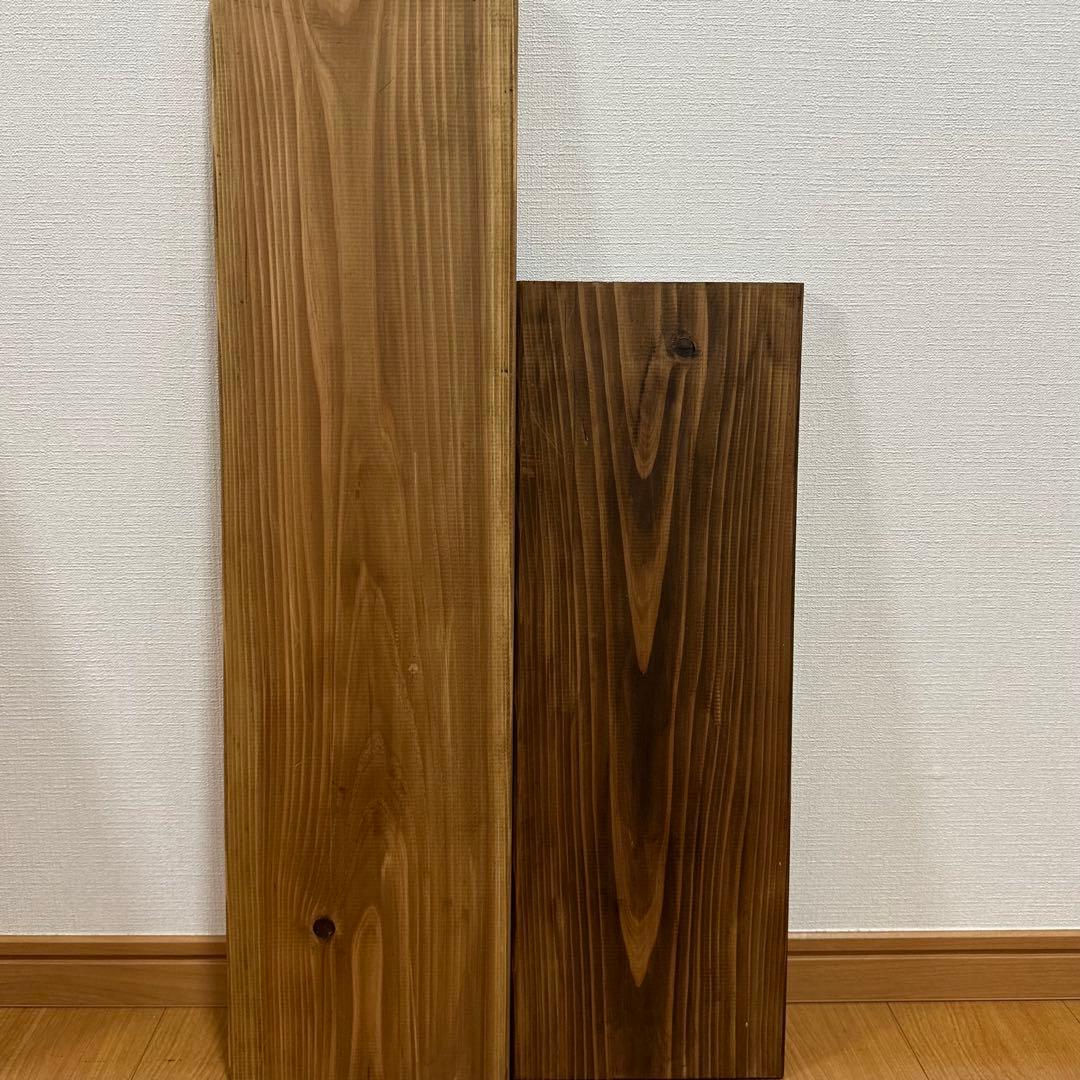 無垢板　オープンシェルフ　折り畳みラック　什器　飾り棚　観葉植物棚　奥行27cm