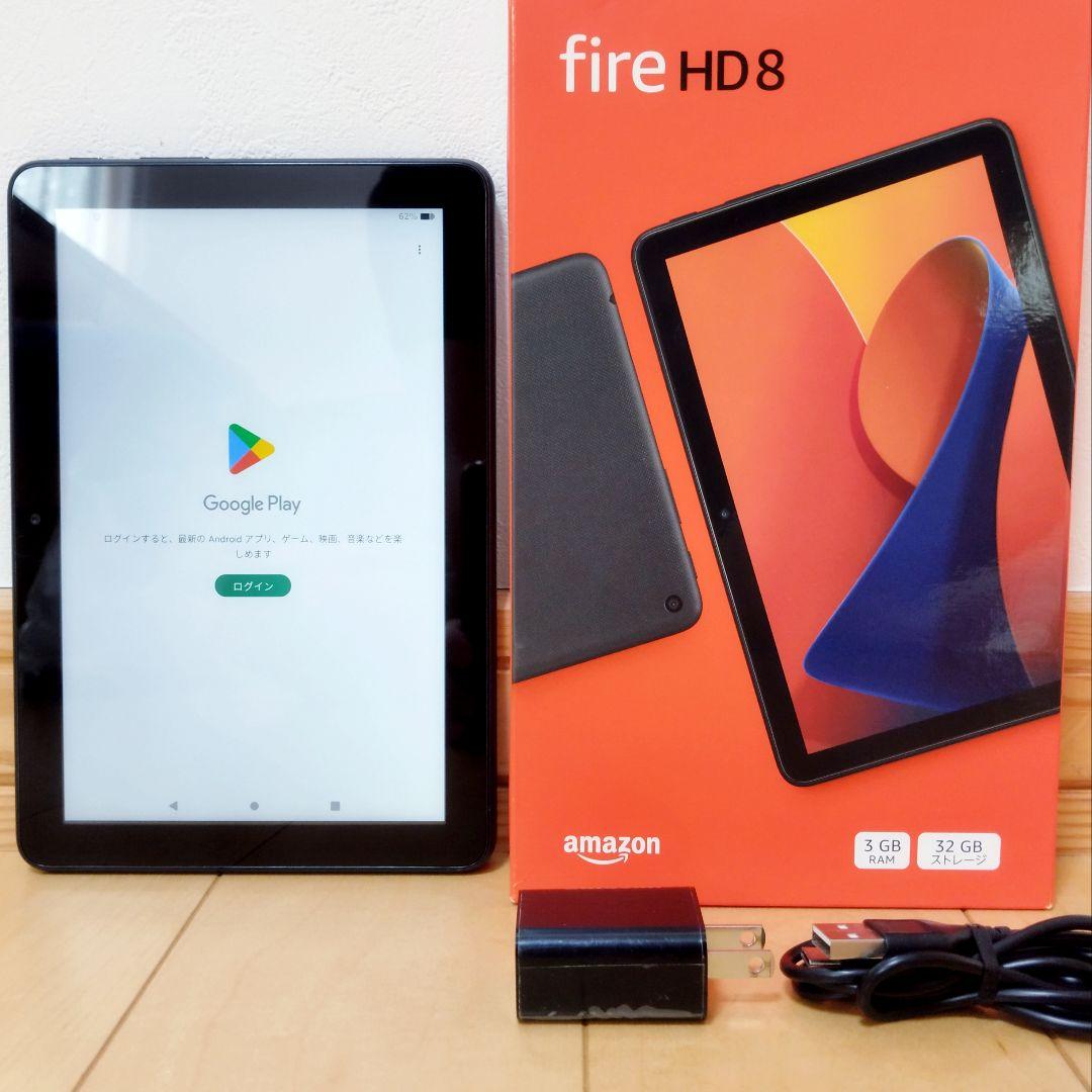 極美品 Fire HD 8 最新第12世代(2024) ブラック 32GB