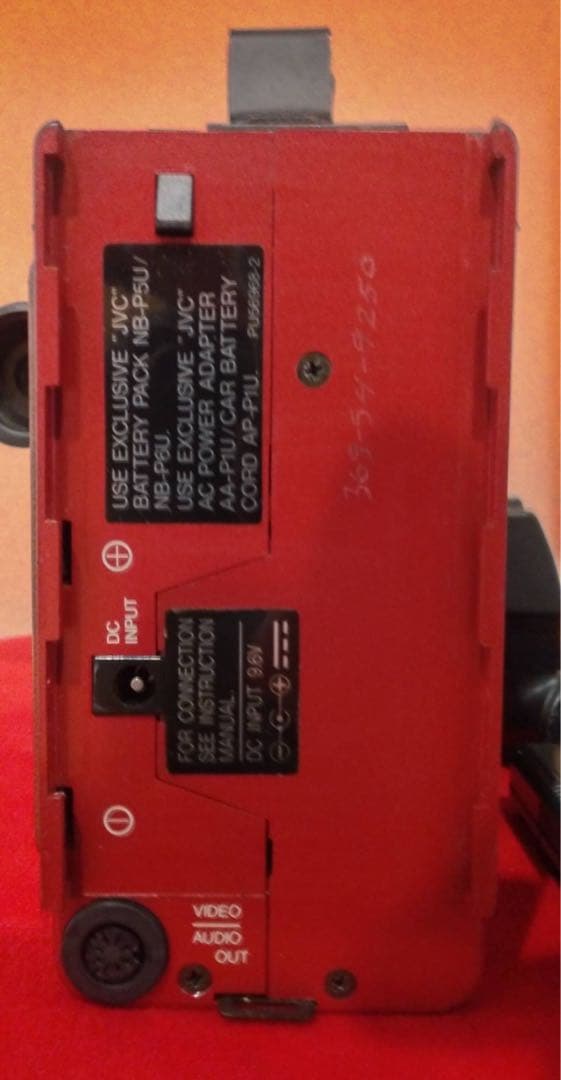 バックトゥザフューチャー JVCビデオムービーカメラ GR-C1U ジャンク品