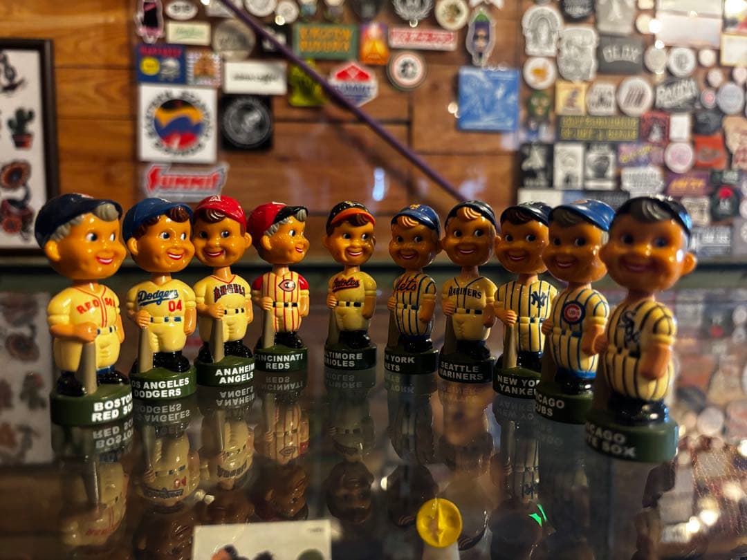 カネボウ 食玩 MLB ボブルヘッド 10体セット 首振り人形