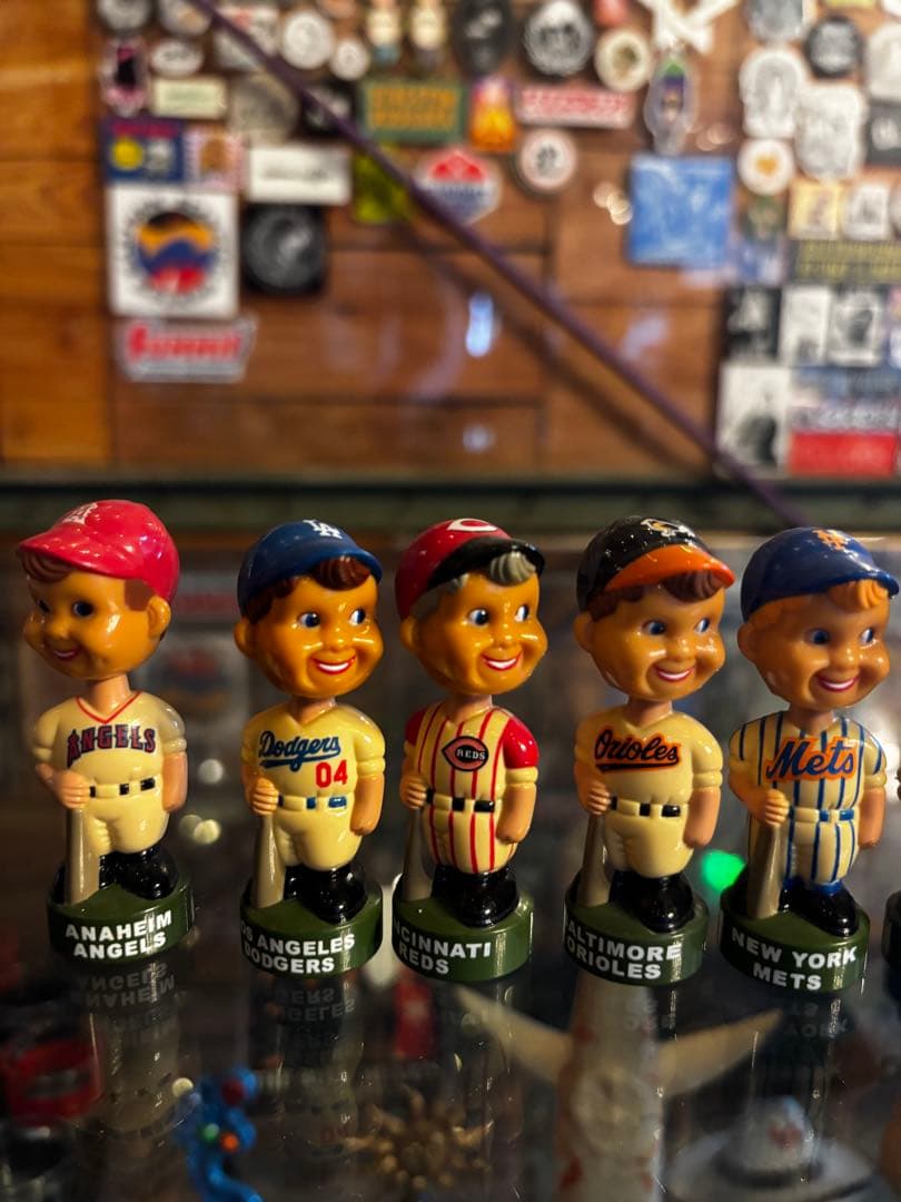 カネボウ 食玩 MLB ボブルヘッド 10体セット 首振り人形