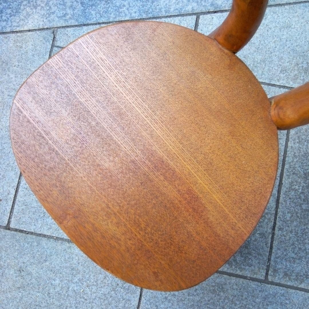 自然木の椅子　家具　ハンドメイド　木の温もり　手作り　椅子　天然木　自然木　レア