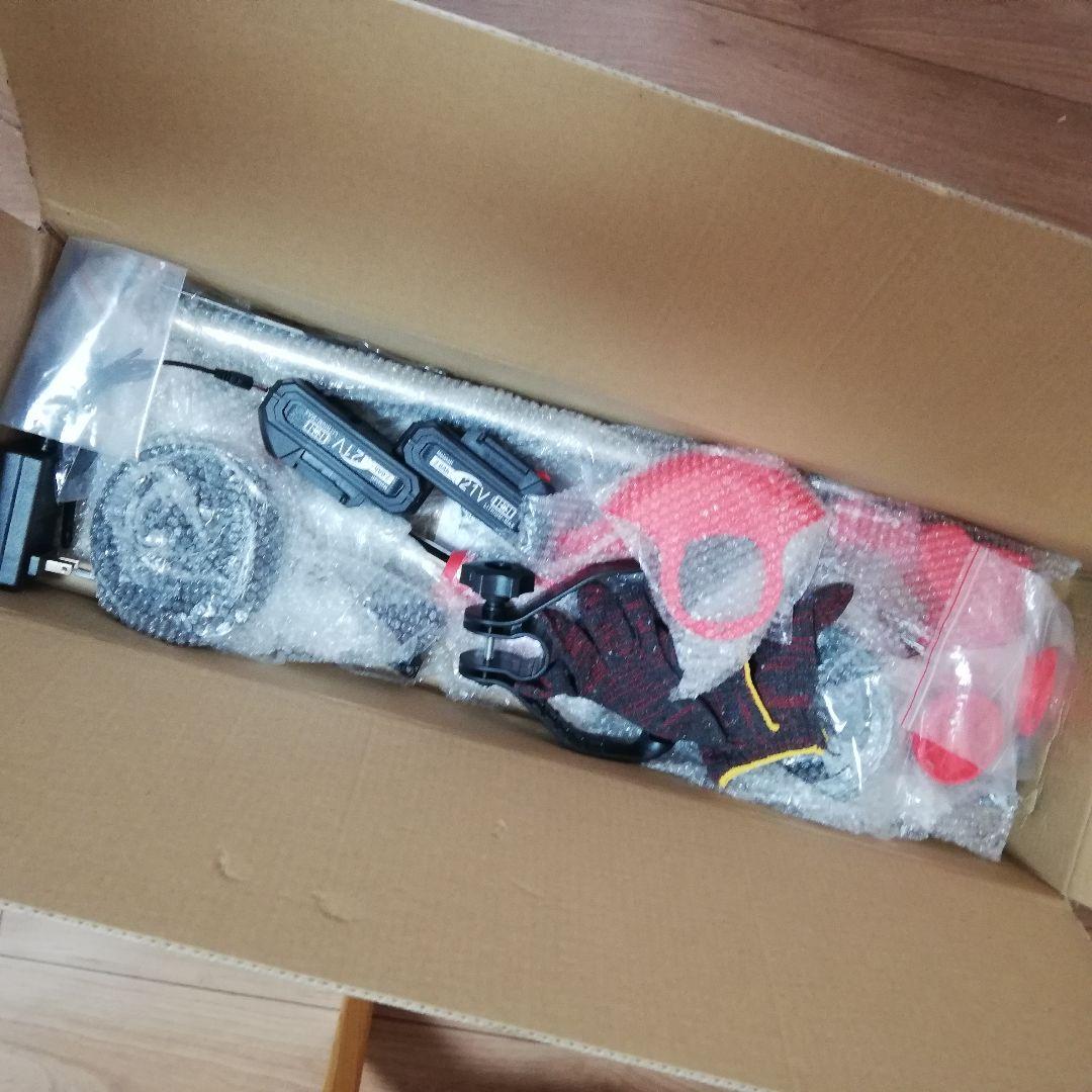 草刈り機 電動草刈機 充電式 コードレス バッテリー2個 折り畳み マキタ 対応