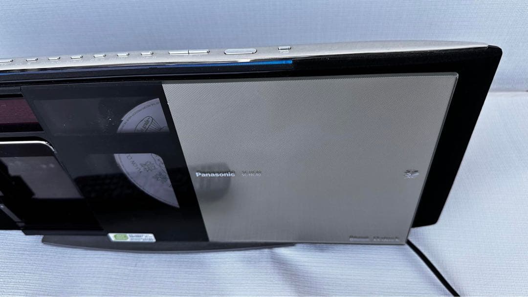 パナソニック コンパクトステレオシステム ゴールド SC-HC40-N