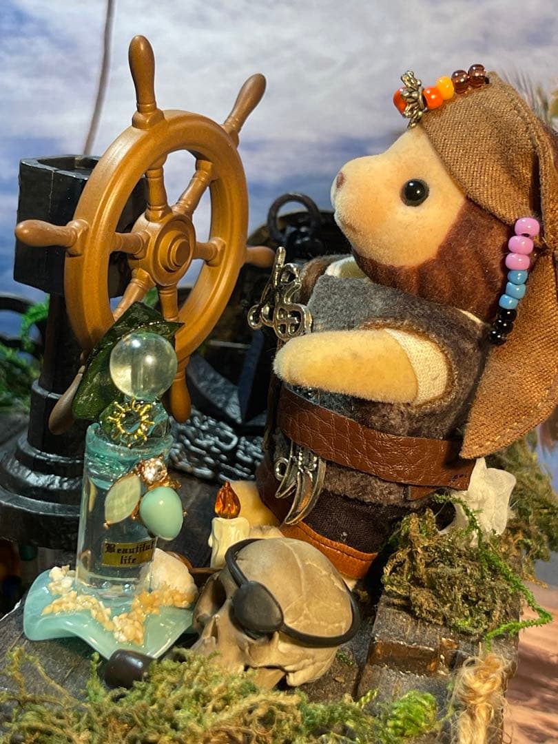 ミニチュアカクテルウォーターブルージャクソン