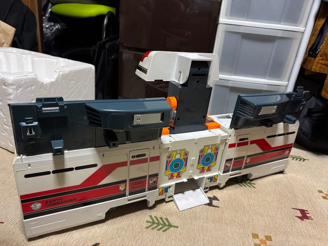 TOMY トミカ 未来緊急基地 アースコマンダー 当時物 動作確認済み ミニカー