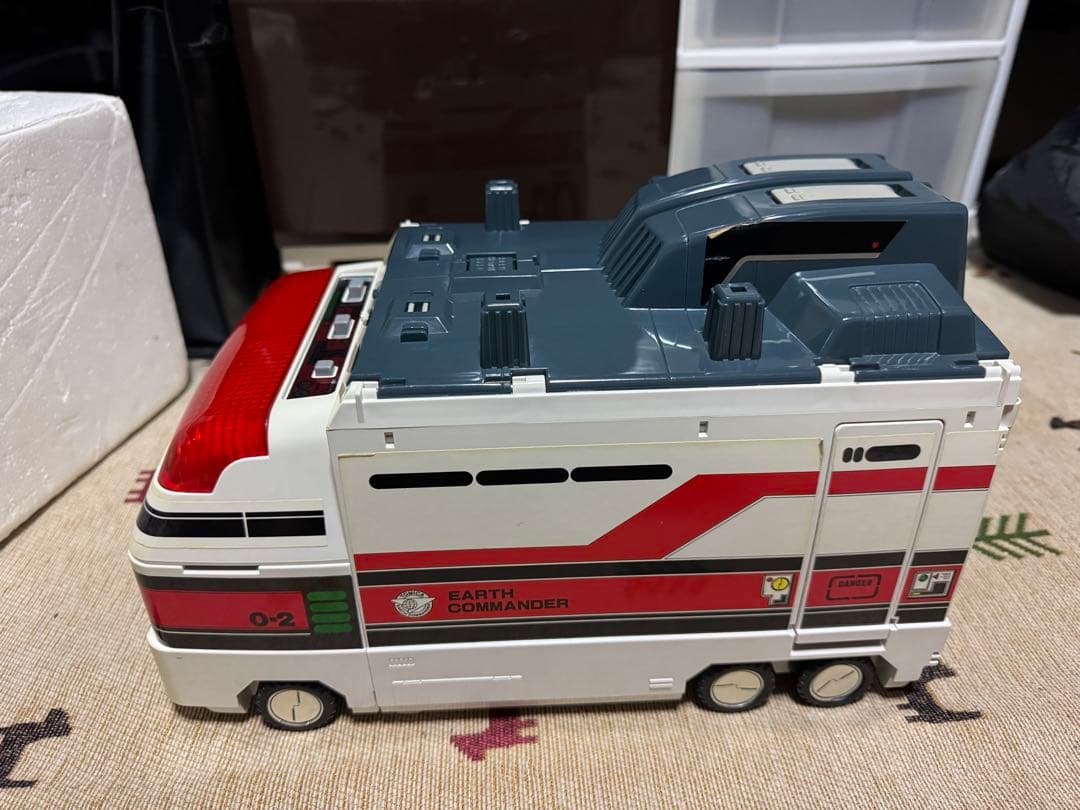 TOMY トミカ 未来緊急基地 アースコマンダー 当時物 動作確認済み ミニカー