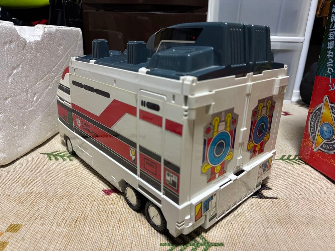 TOMY トミカ 未来緊急基地 アースコマンダー 当時物 動作確認済み ミニカー