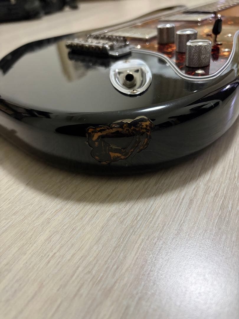 【引き取り限定】Fender Black top Stratocaster