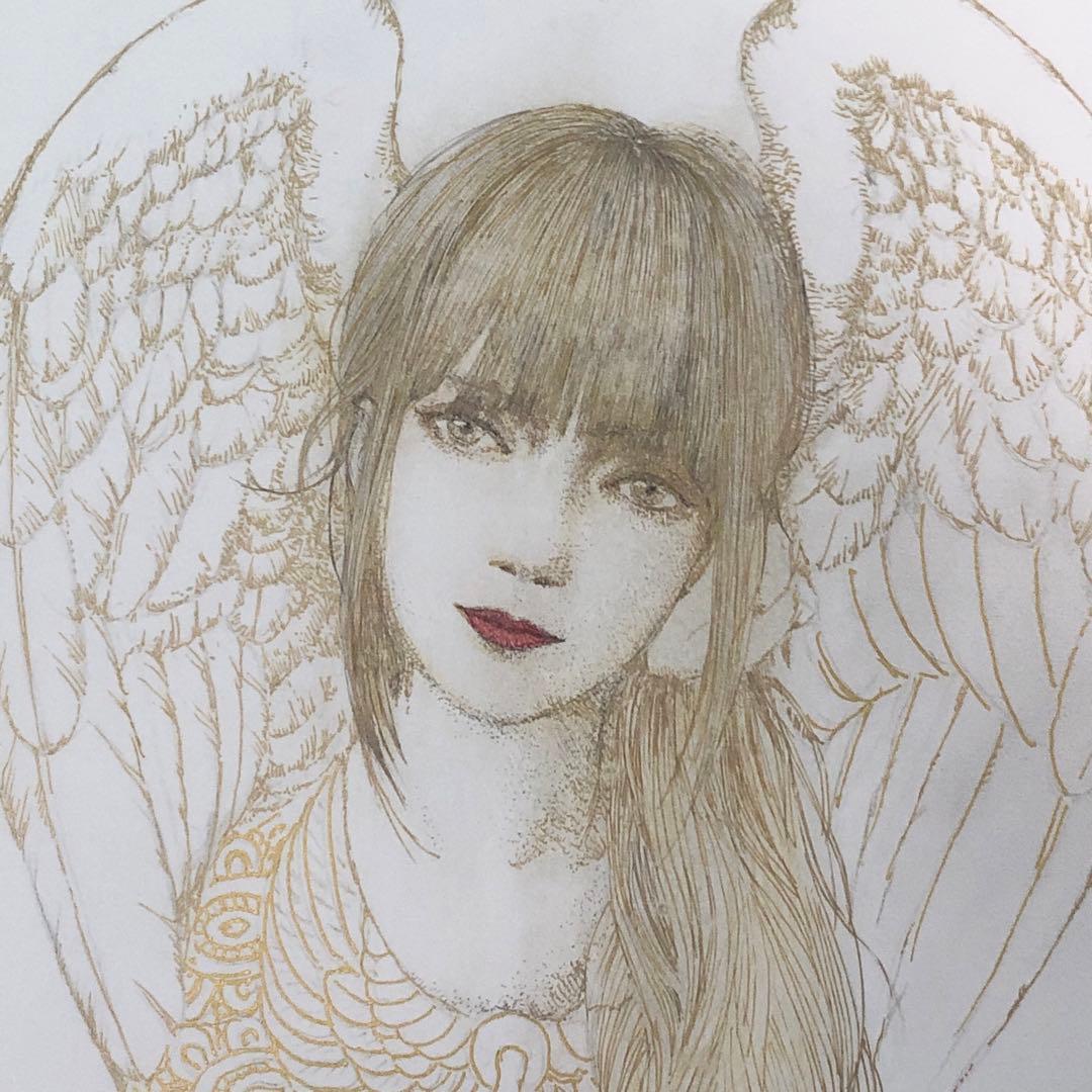 マリアの心臓 Maria's Heart 【肉筆絵画】