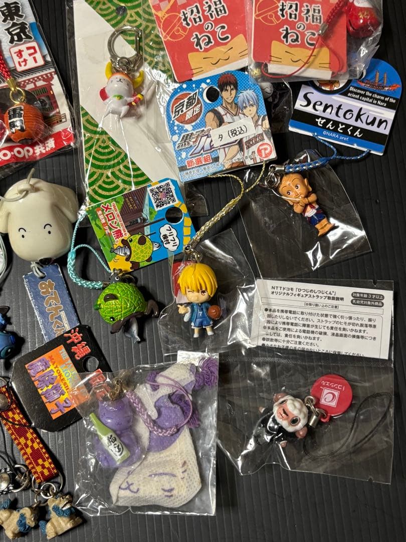 ご当地　他　キャラクターズ　ストラップ　キーホルダー　まとめてセット