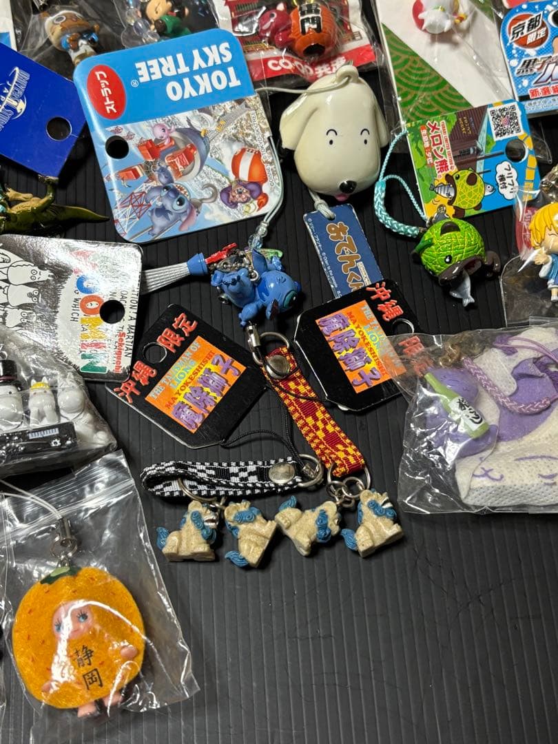 ご当地　他　キャラクターズ　ストラップ　キーホルダー　まとめてセット