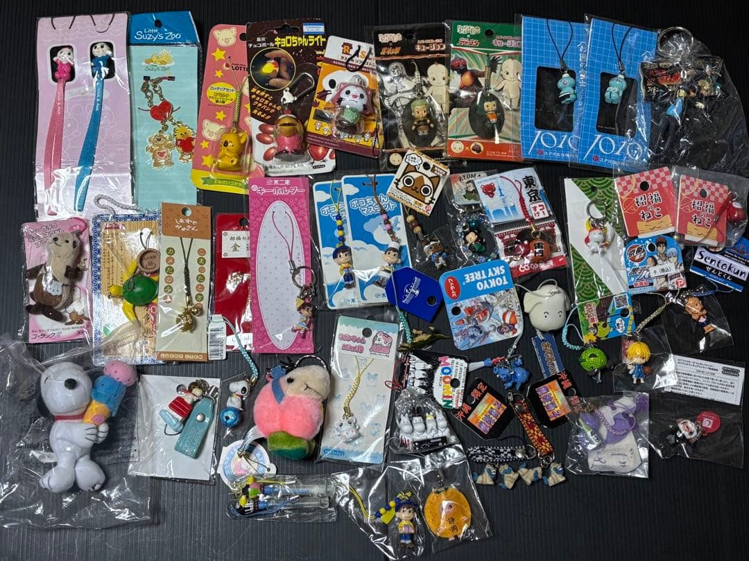 ご当地　他　キャラクターズ　ストラップ　キーホルダー　まとめてセット